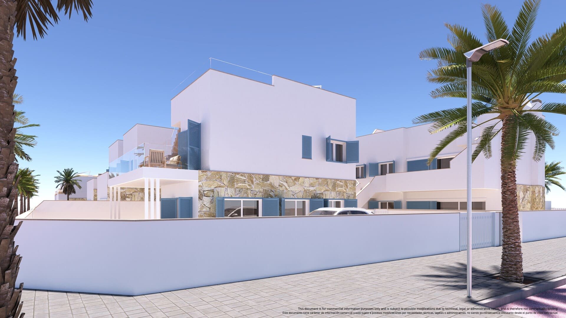 Bungalow in Torre de la Horadada, Alicante, Spain 2 bedrooms, 76 sq.m. No. 136352