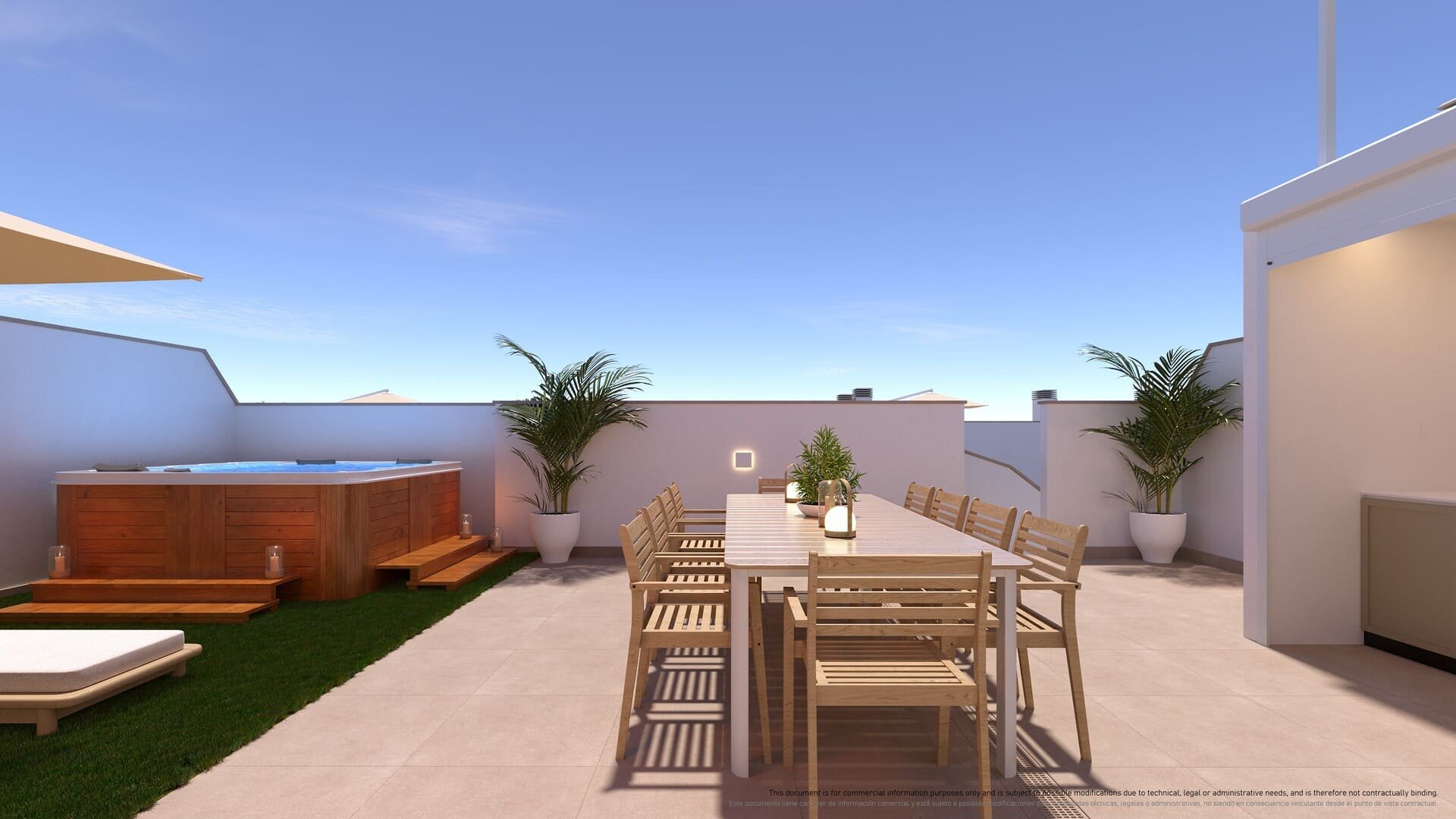Bungalow in Torre de la Horadada, Alicante, Spain 2 bedrooms, 76 sq.m. No. 136352