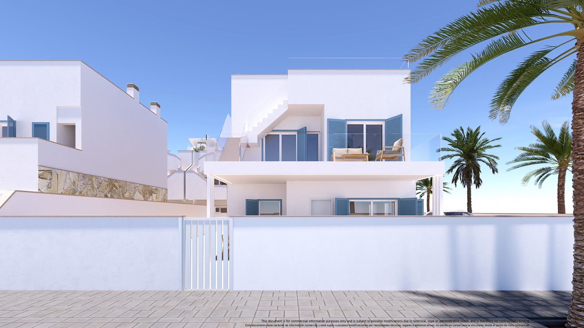 Bungalow in Torre de la Horadada, Alicante, Spain 2 bedrooms, 76 sq.m. No. 136352