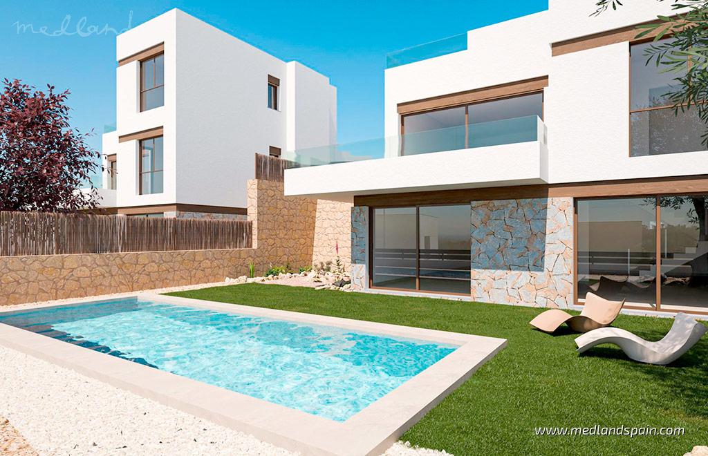 Villa à Finestrat, Alicante, Espagne 3 chambres, 128 m2 No. 179380