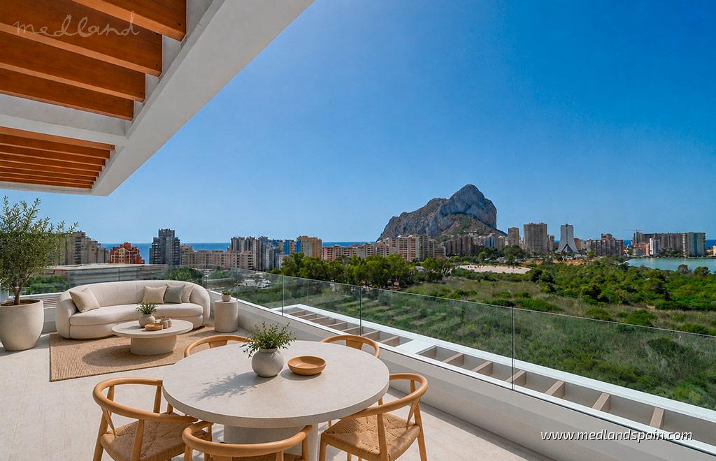 Wohnung in Calpe, Alicante, Spanien 2 Schlafzimmer, 84 m2 Nr. 179381