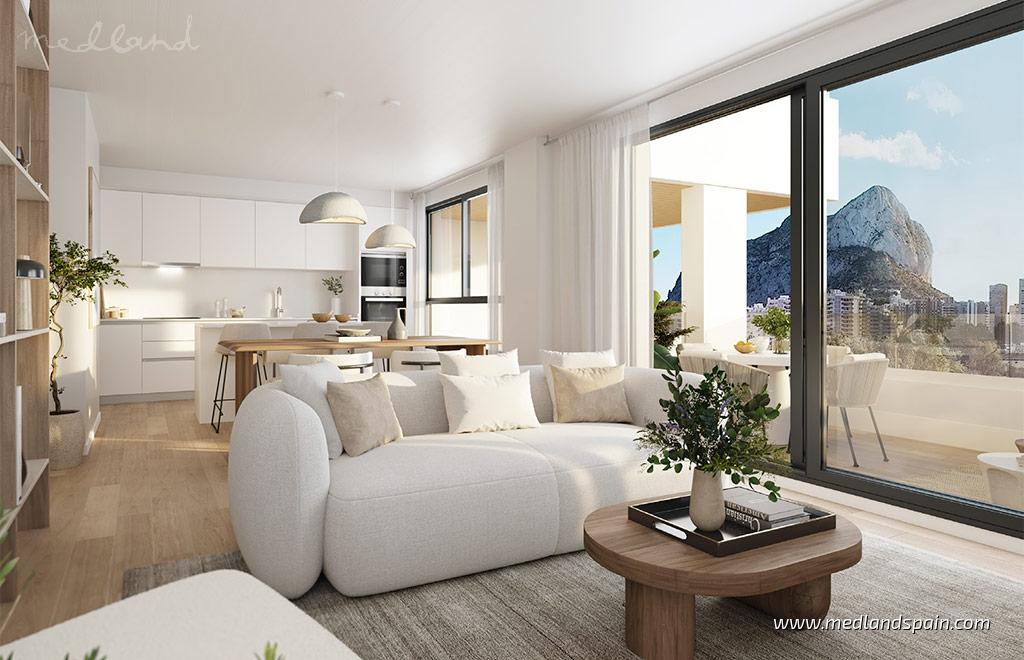 Wohnung in Calpe, Alicante, Spanien 2 Schlafzimmer, 84 m2 Nr. 179382