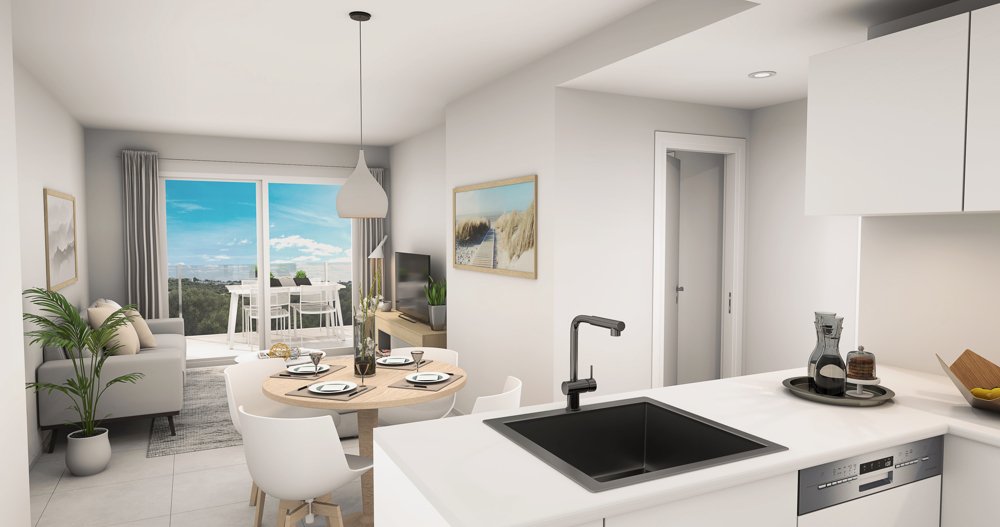 Dzīvoklis Cala D'or, Mallorca, Spānijā 2 istabas, 45 m2 Nr. 103847