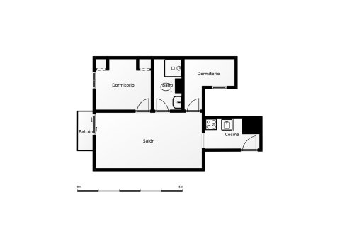 Apartament w Barcelona, Hiszpania 2 sypialnie, 44 mkw. nr 168081 – zdjęcie 19