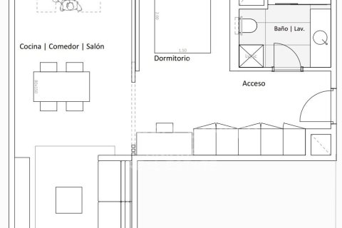 Apartamento en venta en Madrid, España 1 dormitorio, 71 m2 No. 156771 - foto 6
