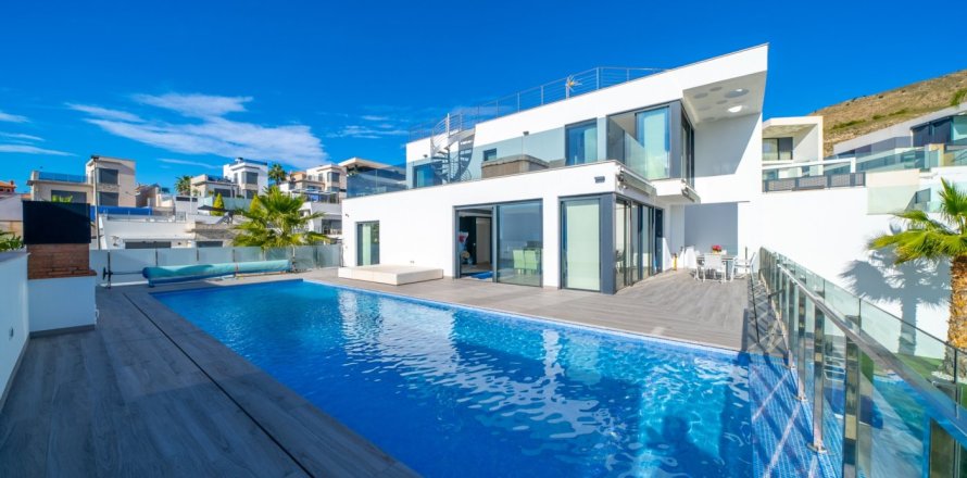 Huvila Finestrat, Alicante, Espanja 4 makuuhuonetta, 327 m2 No. 168712