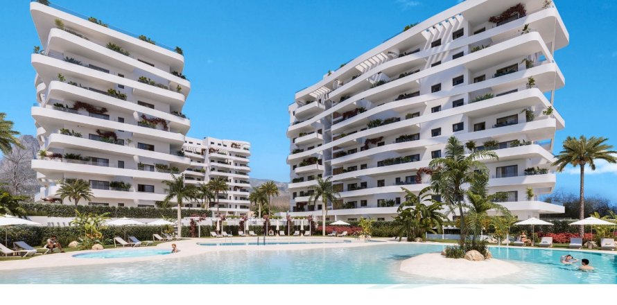 Apartment in Villajoyosa, Alicante, Spain 2 bedrooms, 104 sq.m. No. 187032