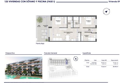 Wohnung zum Verkauf San Javier, Murcia, Spanien 3 Schlafzimmer, 79 m2 Nr. 137367 - Foto 21