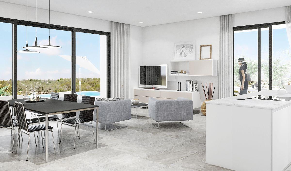 Huvila Alicante, Espanja 3 makuuhuonetta, 140 m2 No. 98212