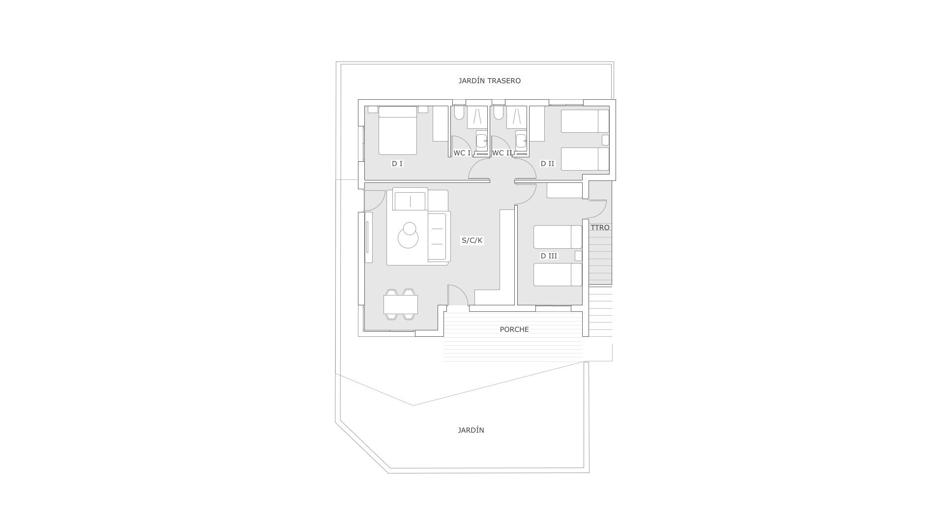 Bungalow en HORIZON, San Miguel de Salinas, Alicante, España 3 dormitorios, 168.44 m2 No. 171950