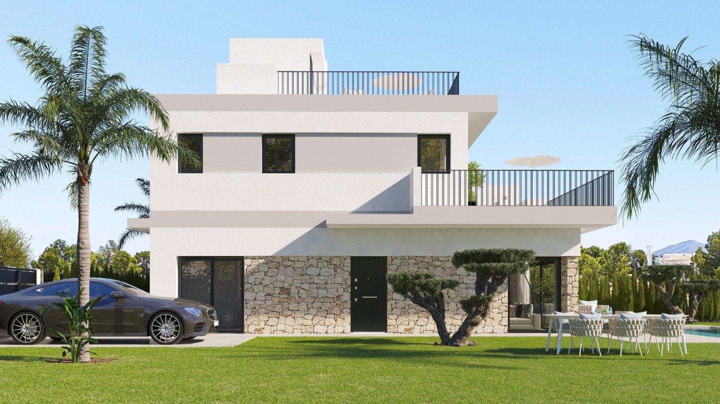 Villa i San Miguel de Salinas, Alicante, Spanien 3 sovrum, 237 kvm. Nr. 79004
