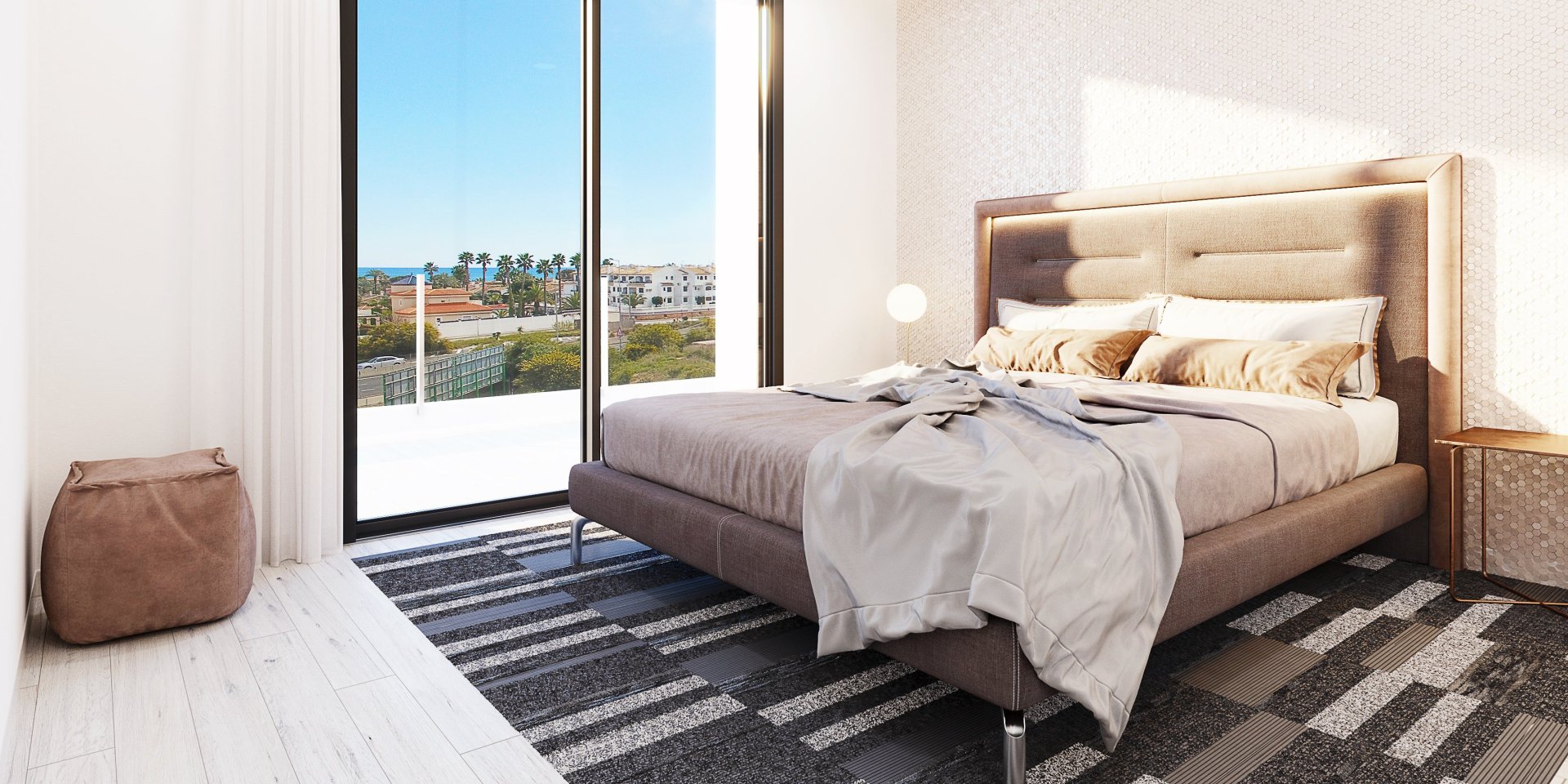 Penthouse w Alicante, Hiszpania 3 sypialnie,  nr 151405