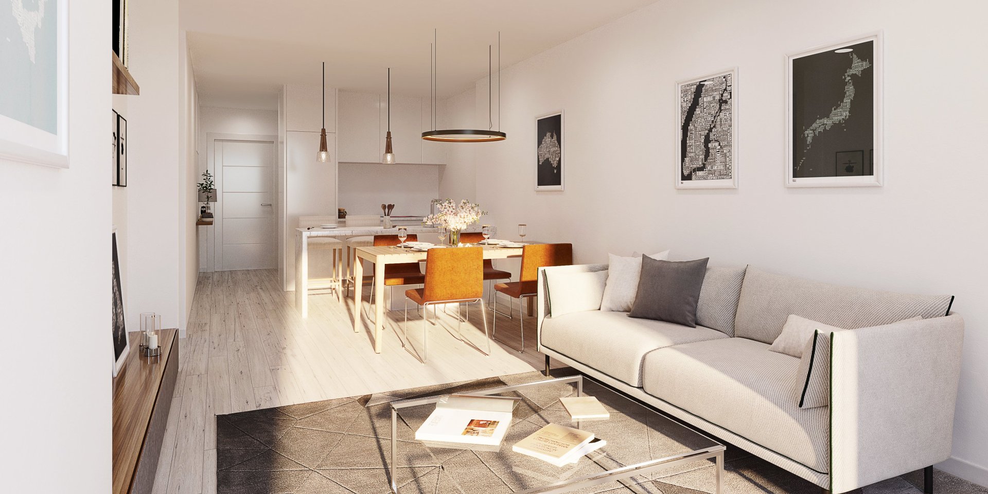 Penthouse w Alicante, Hiszpania 3 sypialnie,  nr 151405