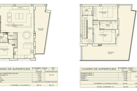 Apartamento en venta en Torrevieja, Alicante, España 3 dormitorios, 162 m2 No. 192008 - foto 24
