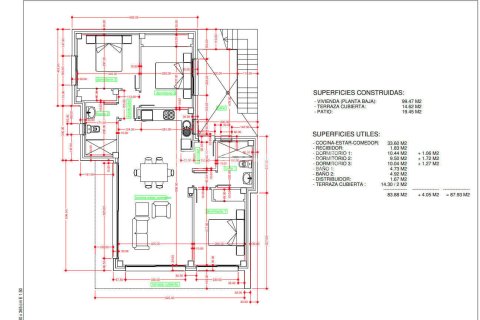 Villa pārdošanā Pedreguer, Alicante, Spānijā 3 istabas, 114 m2 Nr. 147505 - attēls 19