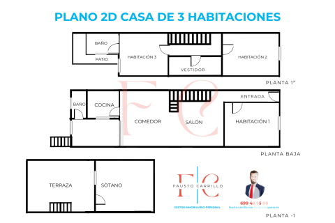 House zum Verkauf in Abaran, Murcia, Spanien 4 Schlafzimmer, 124 m2 Nr. 185772 - Foto 11