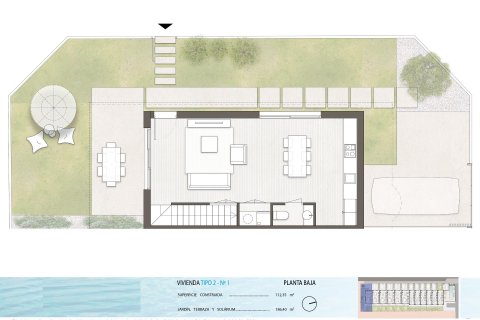 Kamienica w Pilar de la Horadada, Alicante, Hiszpania 3 sypialnie, 112 mkw. nr 142747 – zdjęcie 9
