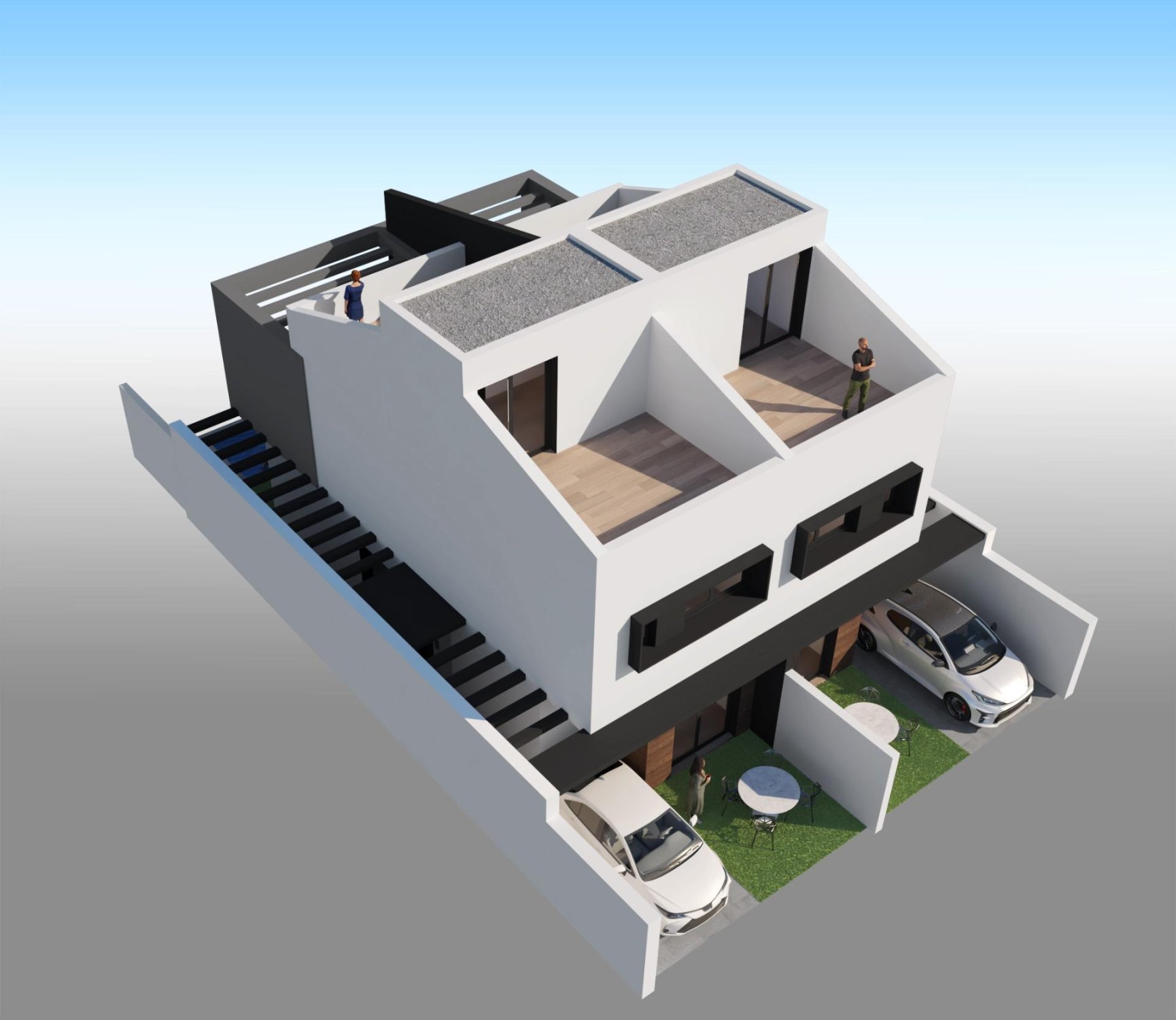 Villa en Santiago de la Ribera, Murcia, España 3 dormitorios, 107 m2 No. 142745