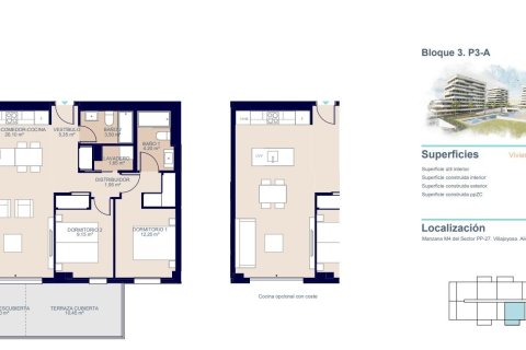 Apartamento en venta en Villajoyosa, Alicante, España 2 dormitorios, 85 m2 No. 190986 - foto 16