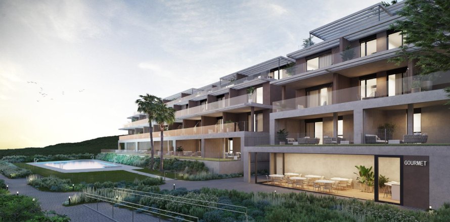 Huoneisto Estepona, Malaga, Espanja 2 makuuhuonetta, 105 m2 No. 169476