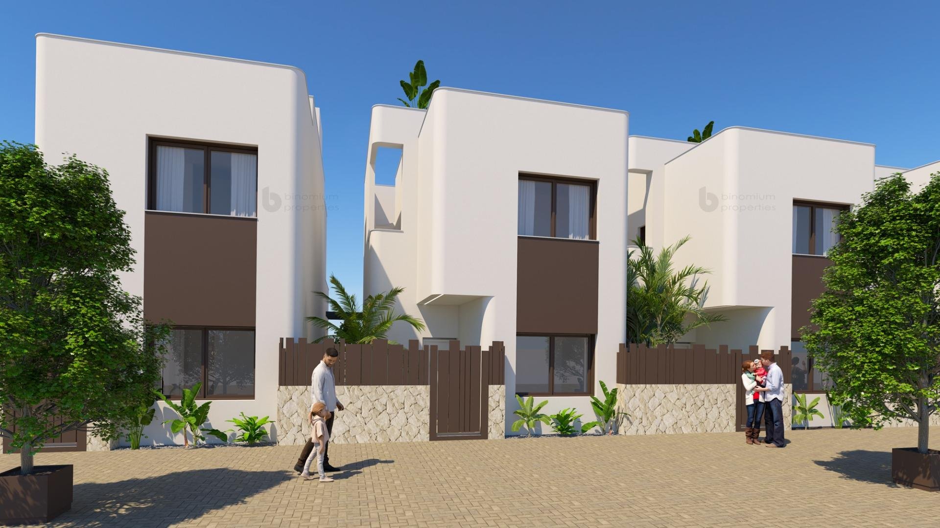 Villa en Pilar de la Horadada, Alicante, España 3 dormitorios, 131 m2 No. 142283