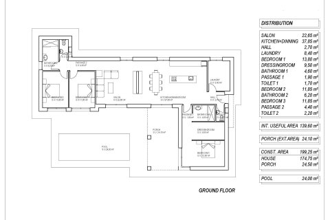 Villa in vendita Pinoso, Alicante, Spagna 3 camere da letto, 199 mq. N° 133930 - foto 25