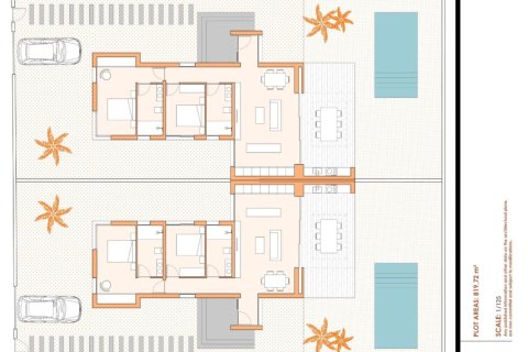 Huvila myytävänä Banos Y Mendigo, Murcia, Espanja, 2 makuuhuonetta, 118 m2 No. 133931 - kuva 15