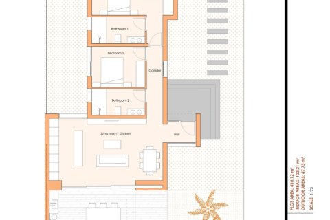Huvila myytävänä Banos Y Mendigo, Murcia, Espanja, 2 makuuhuonetta, 118 m2 No. 133931 - kuva 14