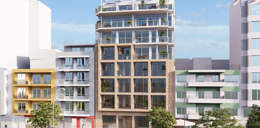 Lägenhet Villajoyosa, Alicante, Spanien 3 sovrum, 77 kvm. Nr. 134582
