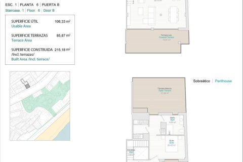 Apartamento en venta Villajoyosa, Alicante, España 3 dormitorios, 106 m2 No. 134581 - foto 6