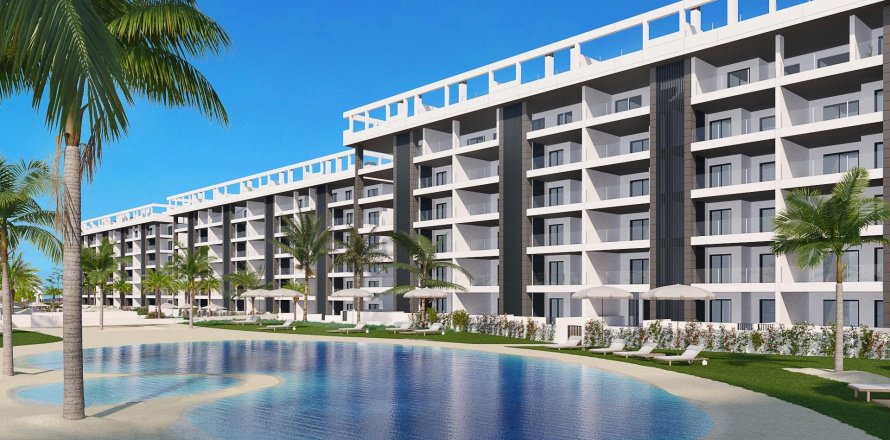 Apartament w Torrevieja, Alicante, Hiszpania 2 sypialnie, 65 mkw. nr 142238