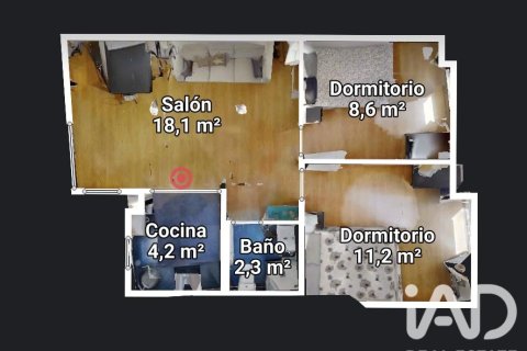 Wohnung zum Verkauf in Barcelona, Spanien 2 Schlafzimmer, 54 m2 Nr. 192186 - Foto 19