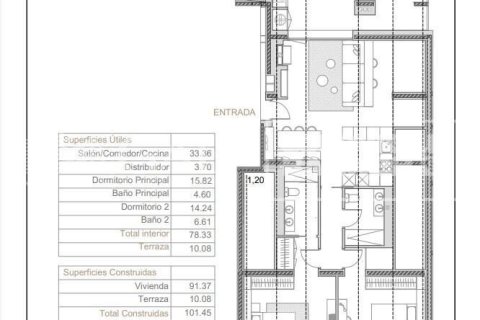 Apartment à vendre à Principado De Andorra (Ninguna Poblacion Tiene C.P.), Lleida, Espagne, 2 chambres, 101 m2 No. 157769 - photo 17