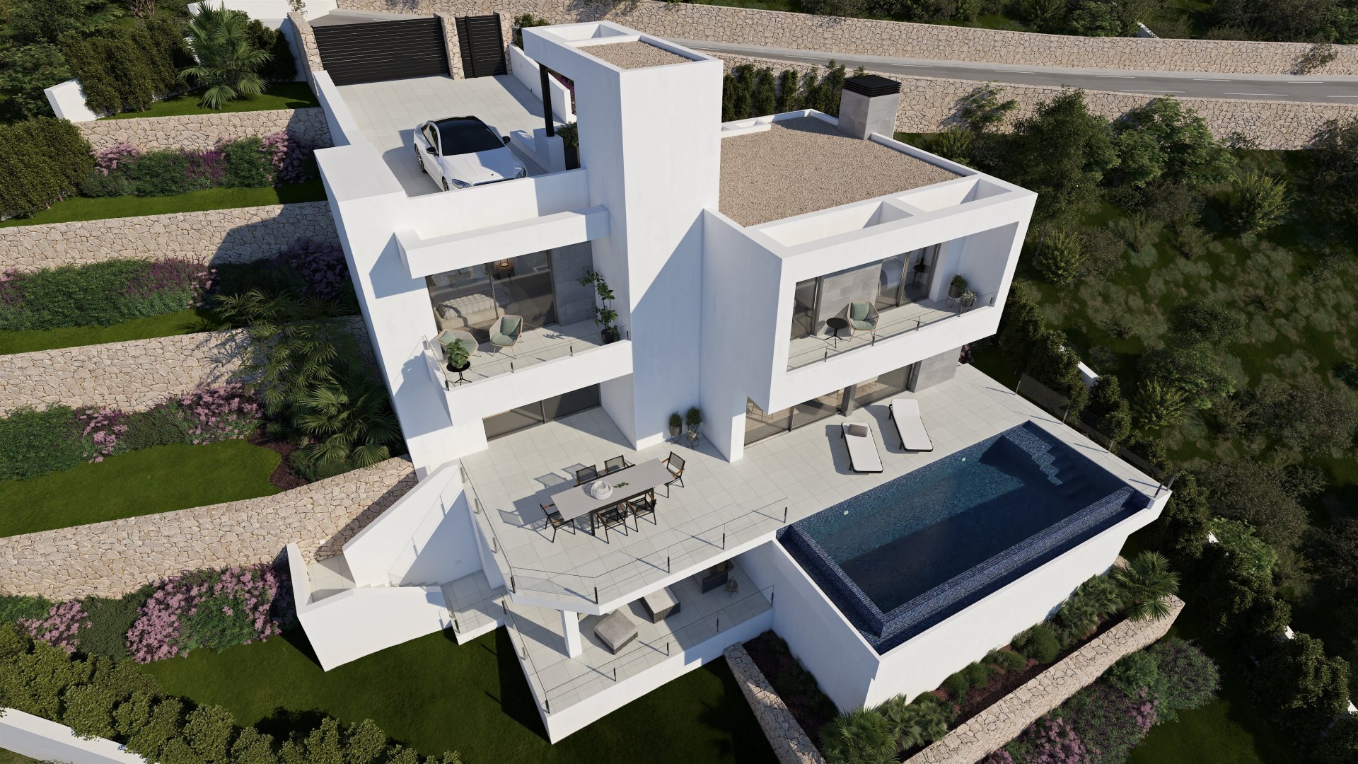 Villa en Cumbre Del Sol, Alicante, España 3 dormitorios, 491 m2 No. 179405