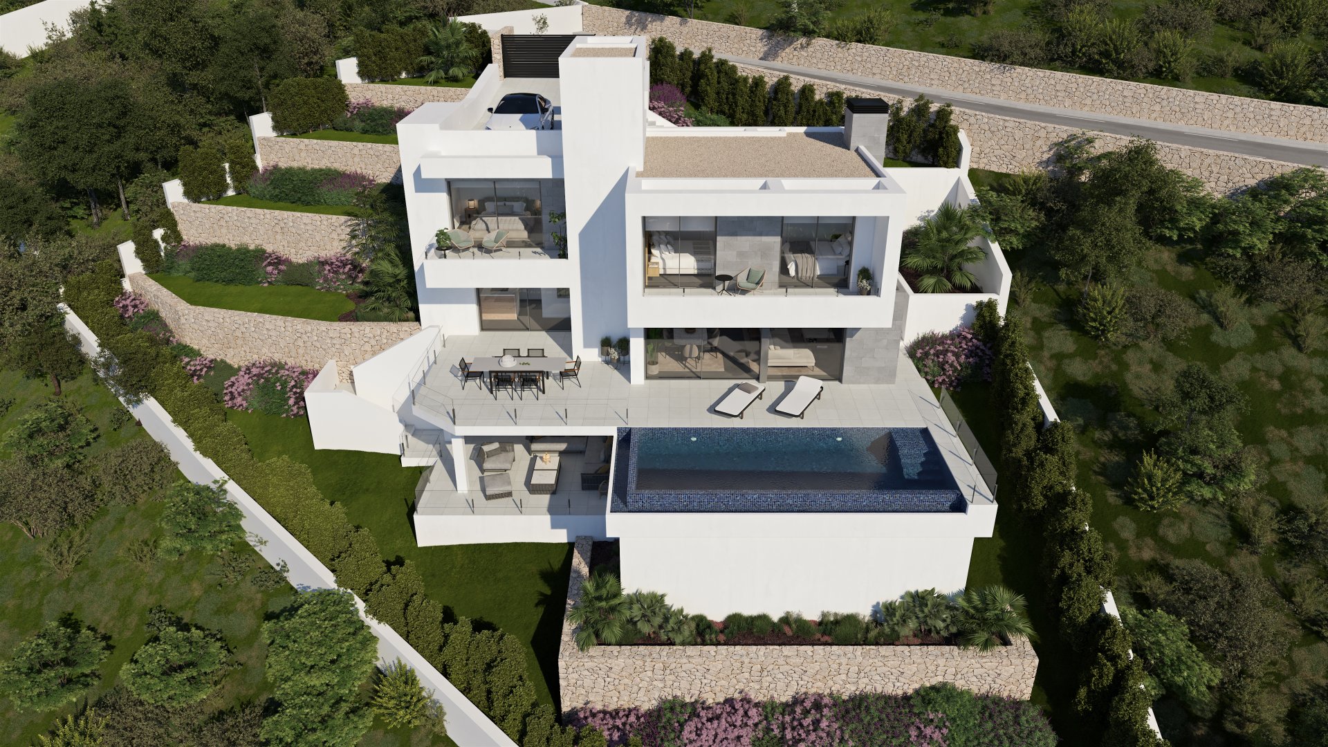 Villa en Cumbre Del Sol, Alicante, España 3 dormitorios, 491 m2 No. 179405