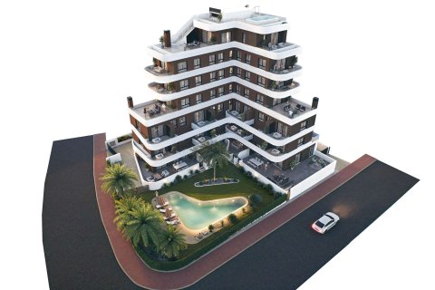 Apartment in Guardamar del Segura, Alicante, Spain 2 bedrooms, 81.77 sq.m. No. 176040