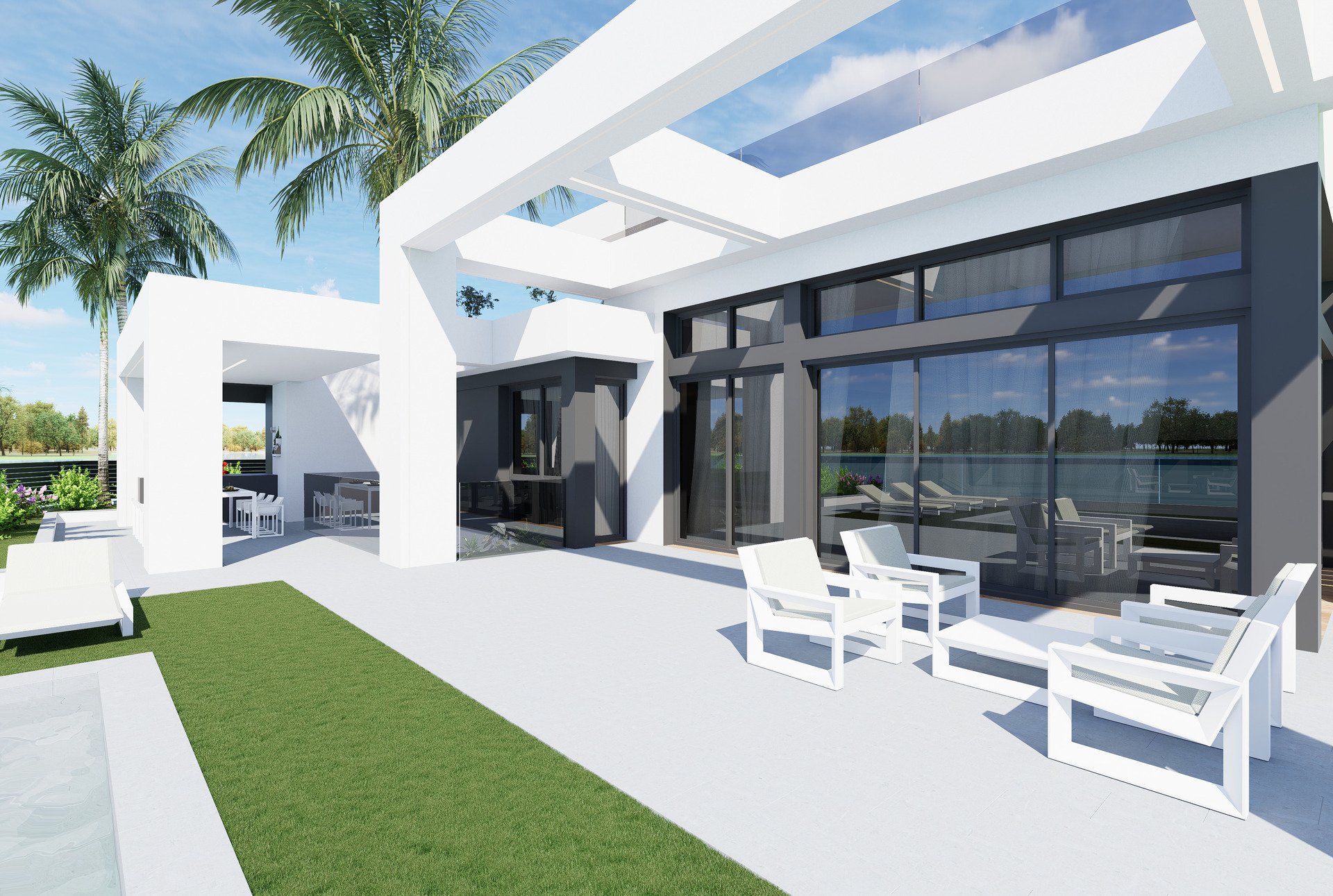 Villa i Santa Rosalia, Murcia, Spanien 5 sovrum, 335 kvm. Nr. 164505