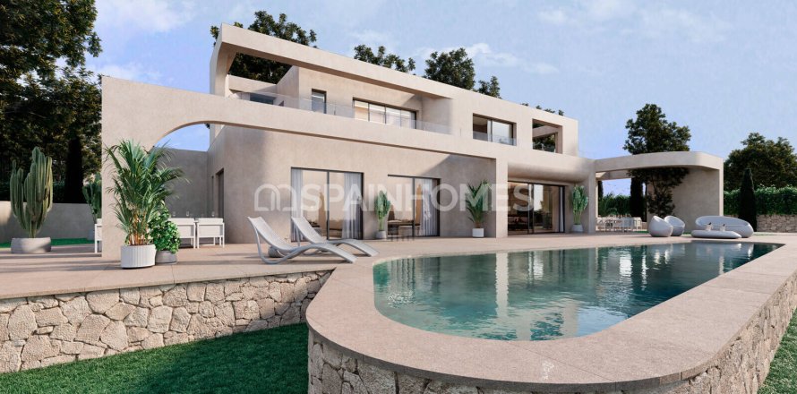 Villa en Jávea, Alicante, España 4 dormitorios, 165 m2 No. 161592