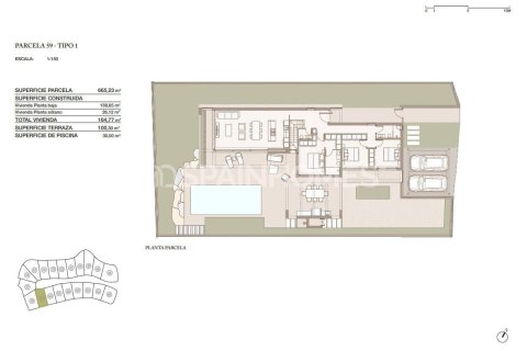 Villa en venta en San Miguel de Salinas, Alicante, España 4 dormitorios, 334 m2 No. 161590 - foto 12