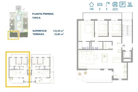 Apartamento en venta San Pedro del Pinatar, Murcia, España 3 dormitorios, 133 m2 No. 114703 - foto 5