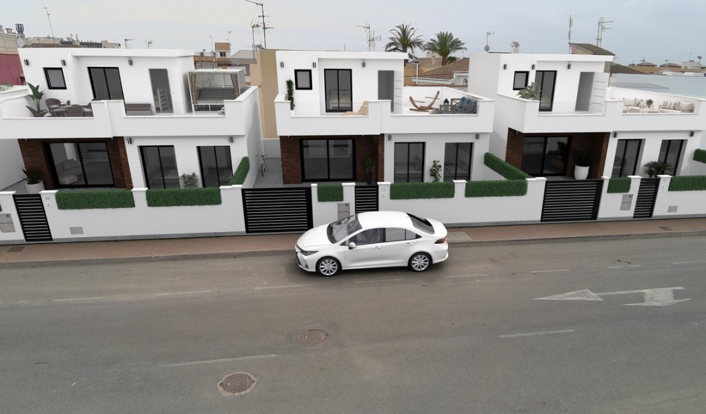 Willa w San Pedro del Pinatar, Murcia, Hiszpania 3 sypialnie, 115 mkw. nr 145237