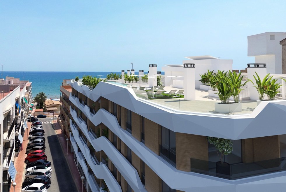 Apartament w Guardamar del Segura, Alicante, Hiszpania 2 sypialnie, 80 mkw. nr 145236