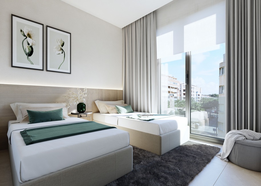 Apartament w Guardamar del Segura, Alicante, Hiszpania 2 sypialnie, 80 mkw. nr 145236