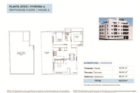 Apartament w Torrevieja, Alicante, Hiszpania 2 sypialnie, 62 mkw. nr 192343 – zdjęcie 22