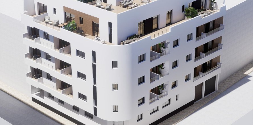 Apartament w Torrevieja, Alicante, Hiszpania 1 sypialnia, 61 mkw. nr 192345