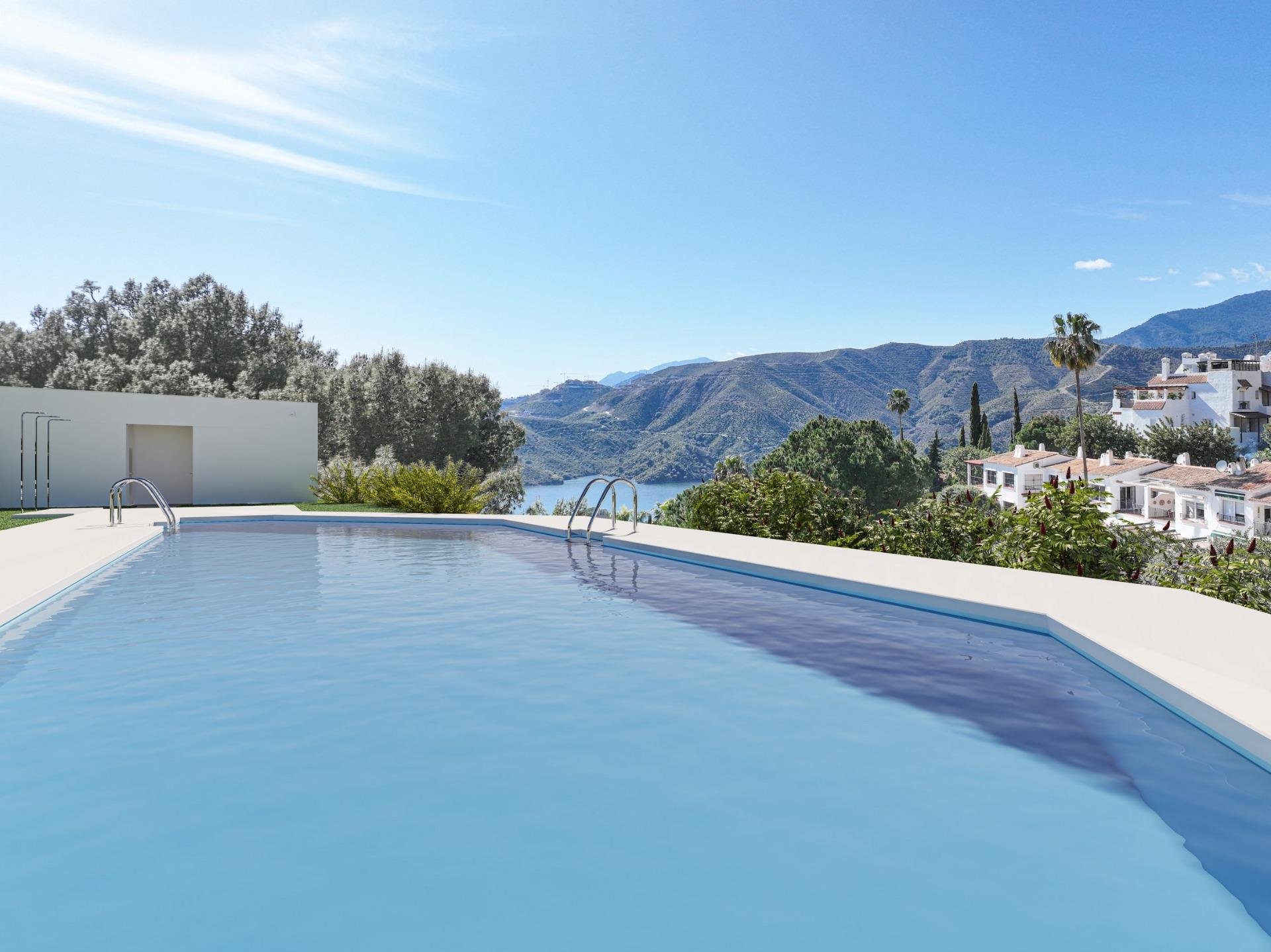 Kattohuoneisto Istan, Malaga, Espanja 3 makuuhuonetta, 109 m2 No. 179279