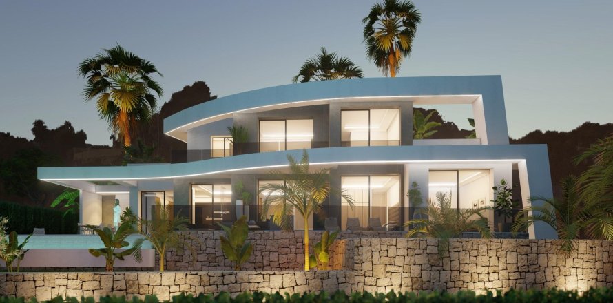 Villa en Benissa, Alicante, España 4 dormitorios, 318 m2 No. 171917