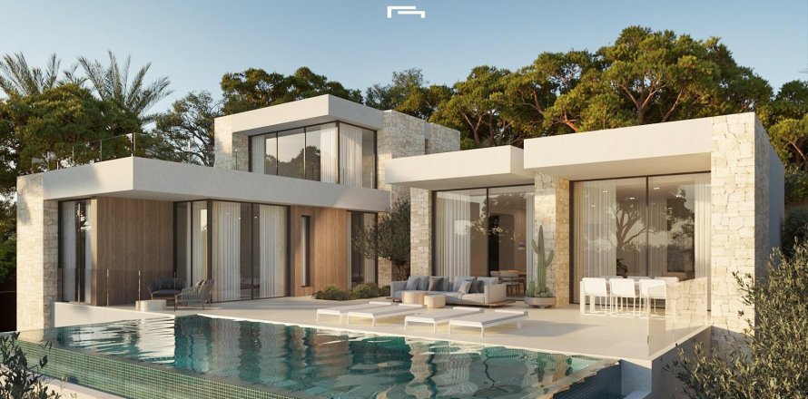 Villa Benissa, Alicante, Spain 3 bedrooms, 408 sq.m. No. 133066
