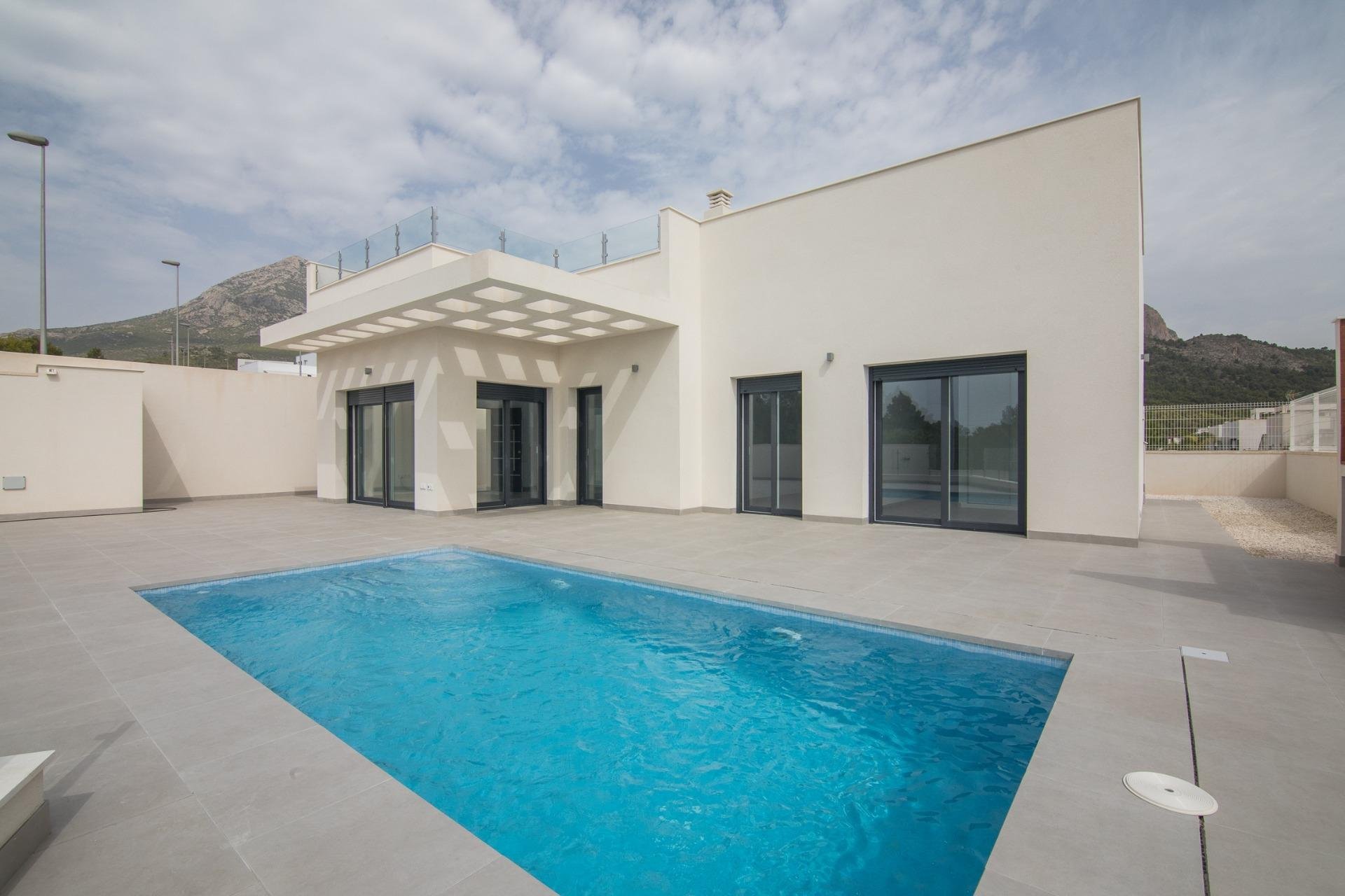 Villa en Polop, Alicante, España 3 dormitorios, 106 m2 No. 161289