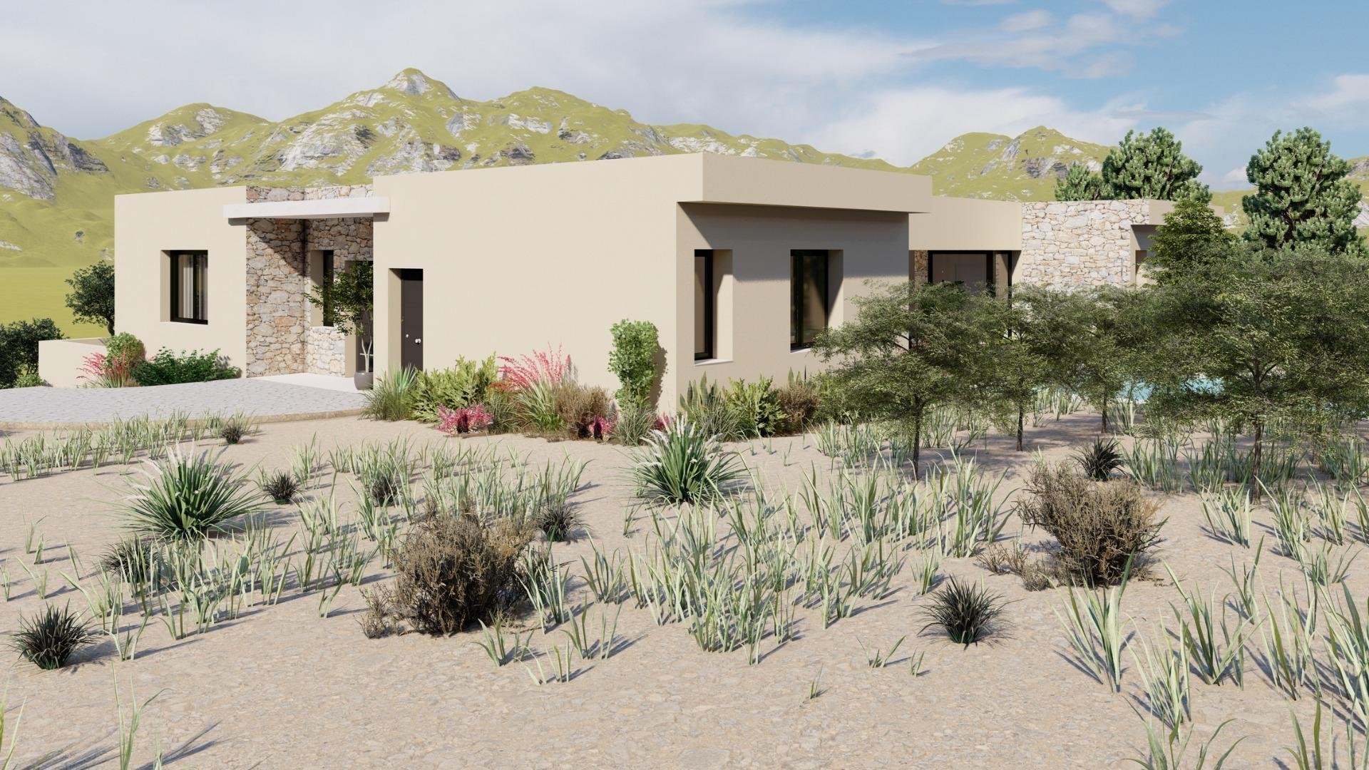 Villa en Yecla, Murcia, España 6 dormitorios, 391 m2 No. 75633